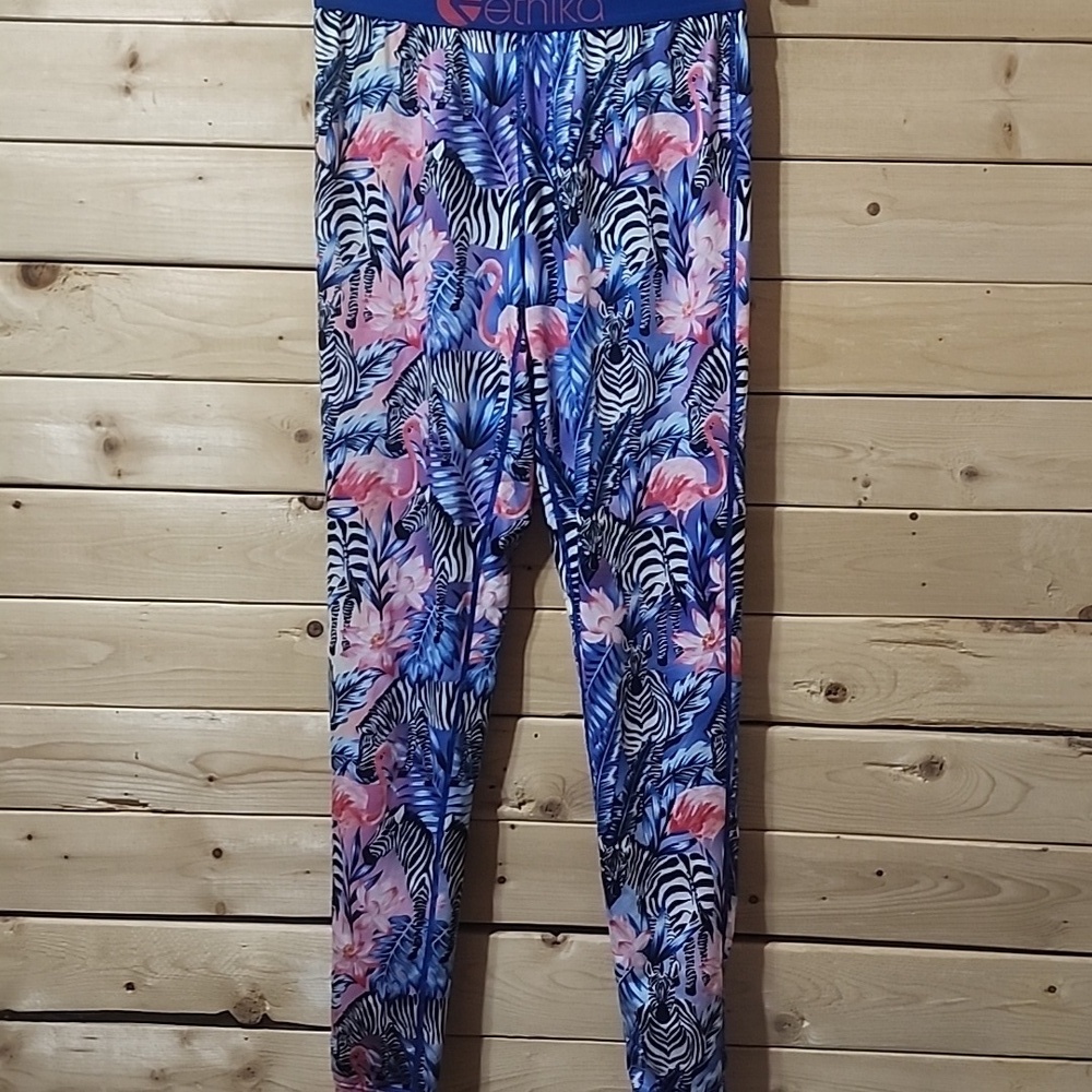 Ethika Leggings Size Small NWOT Zebras
